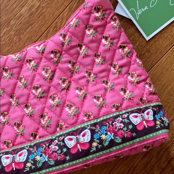 NWT Vera Bradley Molly Pink Paisley Small Bag - Picture 2 of 6